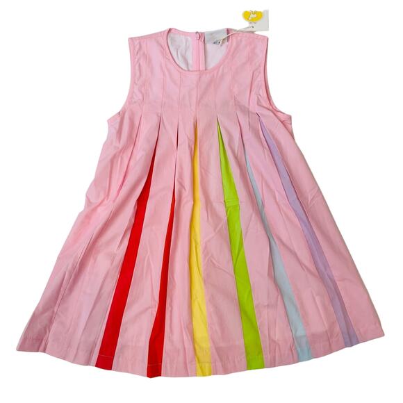 NWT The Yellow Lamb Size 18M Rainbow Dress - Picture 1 of 5